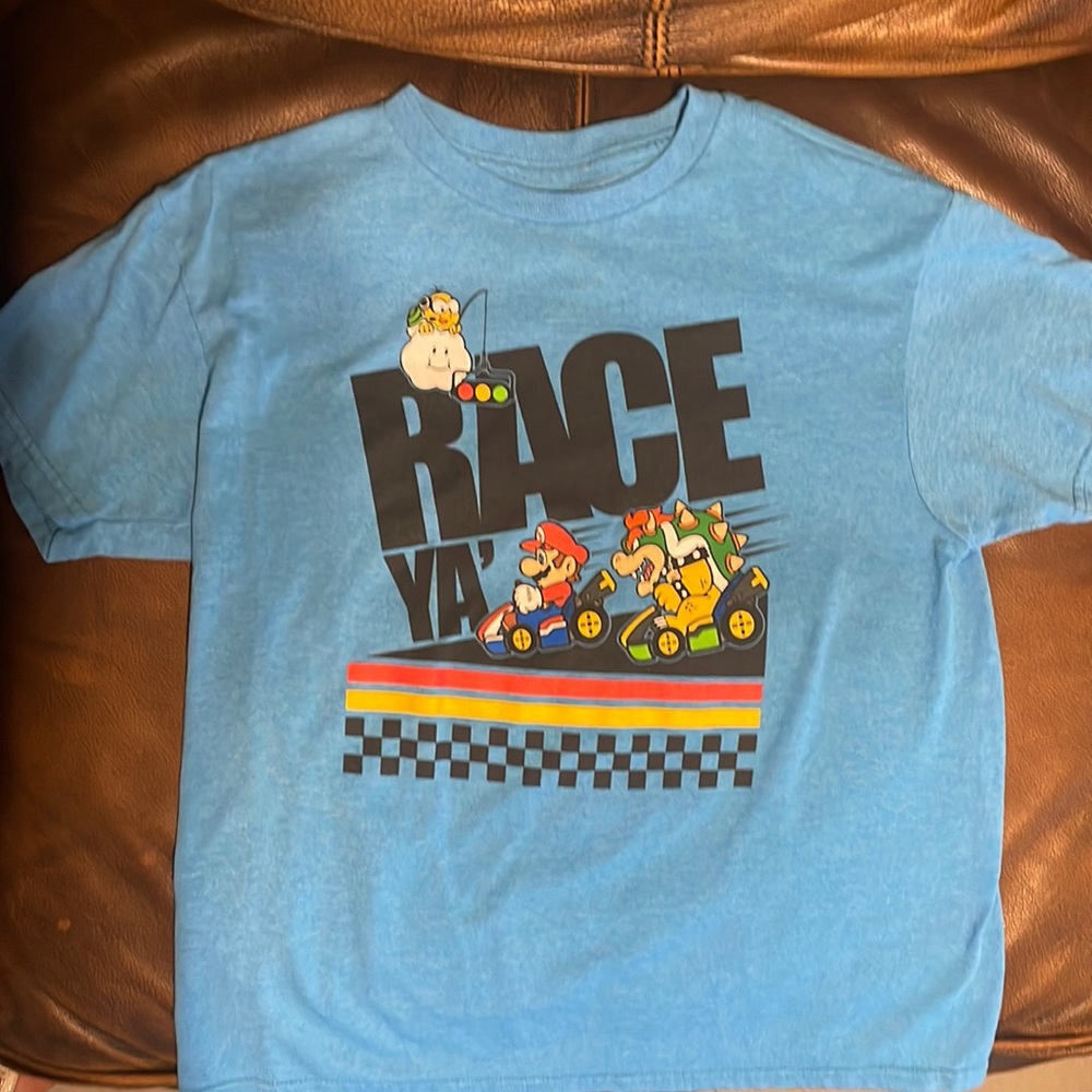 Three Super Mario T-shirts! Size Kids XS (5,6 & 7)